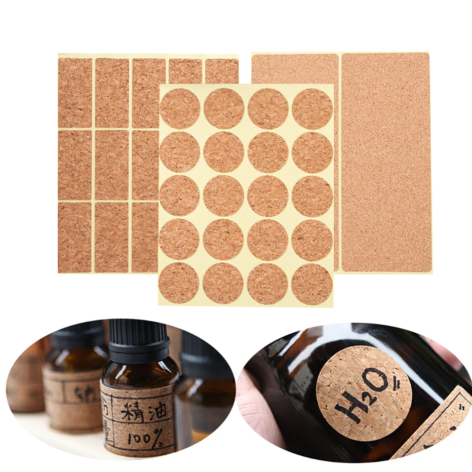 

1 Set Labels Sticker Kitchen Bottle Cup Sticker Handmade Wooden Gift Biscuit Packaging Labels Sticker Gifts Decorative