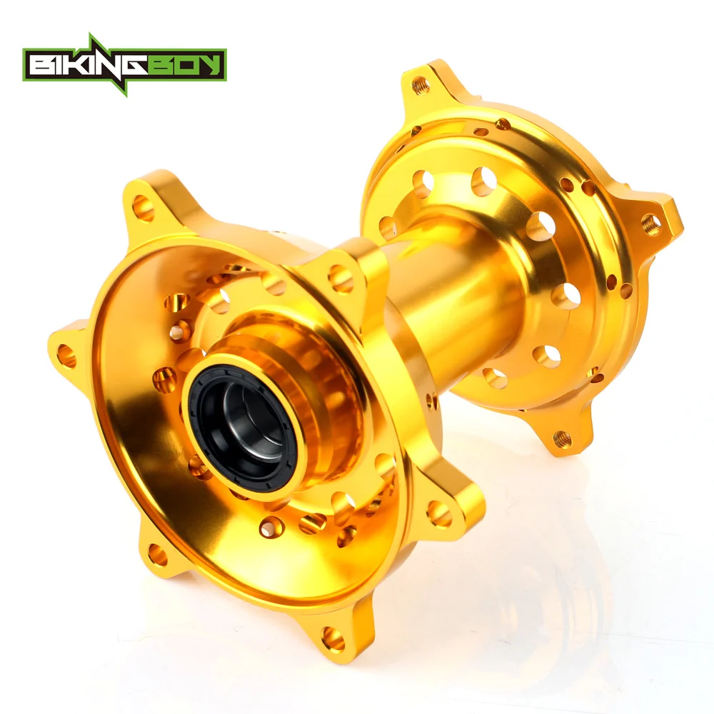BIKINGBOY CNC 1 комплект заднее колесо зеленая втулка 36 отверстий для SUZUKI RMZ 250 07 08 09 10 11 12