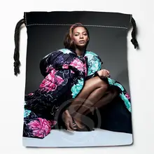 U-6 Бейонсе изготовленный на заказ логос напечатал сумку; степень сжатия сумки женские сумки на завязках размер 18X22 см U801! t6