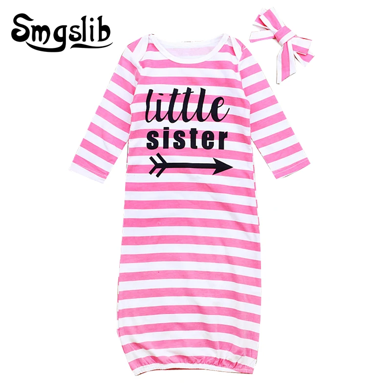 

Baby sleeping bag Letter stripe Spring Autumn Newborn Infant Knitted Swaddle Wrap Envelopes For Toddler Kid baby gown sleep