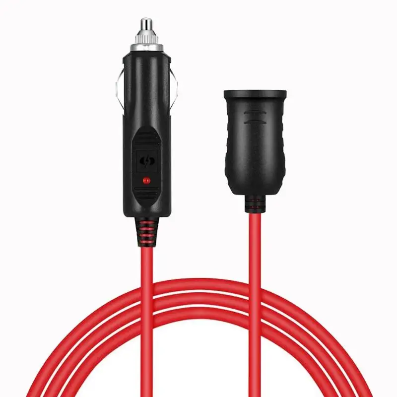 

2.5m 12V/24V Car Cigarette Lighter Socket Male to Female Charging Extension Cable Extended Cord Cable Wire Line Auto Accessories