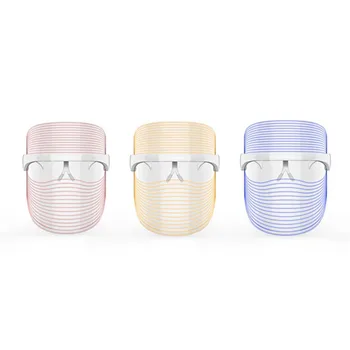 

3 Colors LED Light Therapy Face Mask Anti Acne Anti Wrinkle Facial SPA Instrument Treatment Beauty Device Face Skin Care Tools