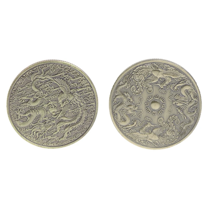 

Commemorative Coin Dragon Phoenix Collection Gift Souvenir Crafts Arts Bitcoin