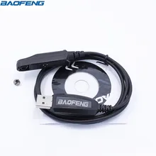 Baofeng Водонепроницаемый USB Кабель для программирования компакт-диск с драйверами для BaoFeng UV-XR UV-9R плюс A-58 GT-3WP UV-5S Водонепроницаемый иди и болтай Walkie Talkie