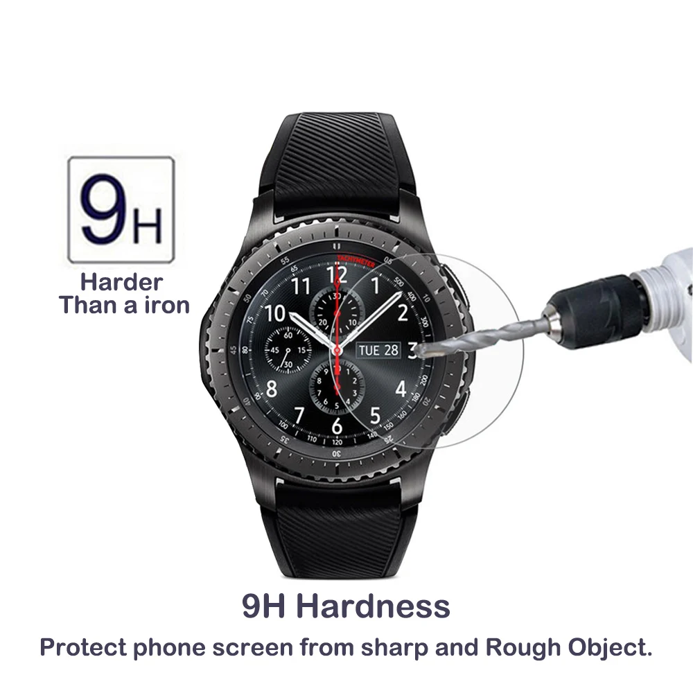 Для Samsung Gear S3 Classic/Frontier Smart Watch 2.5D 9H твердость прозрачное устойчивое к царапинам