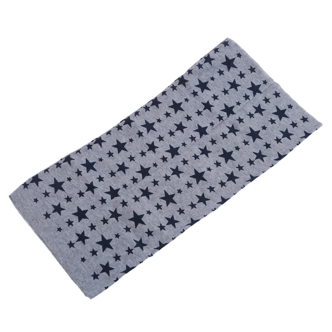

MYTL-Unisex Babies Loop Wraps Five-pointed Star Knitted Wraps Winter Shawl Snood Neck Warmer Gray