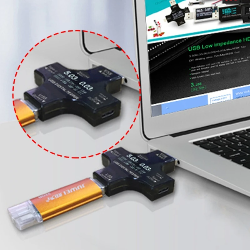 usb type-C измеритель мощности тестеры 2 в 1 type C USB тестер ЖК-цифровой мультиметр с измерением напряжения и тока измеритель зарядного устройства индикатор