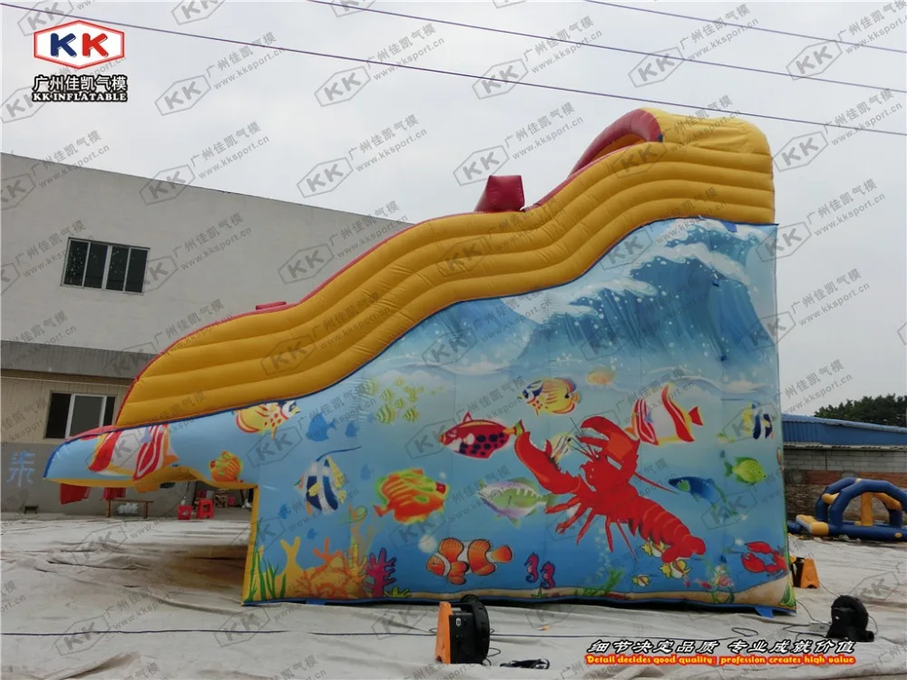 inflatable water slide for water park/ customize inflatable water slide for sales