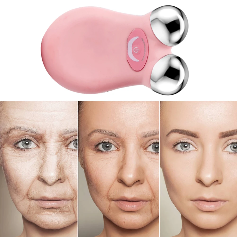  Mini Microcurrent Face Lift machine Skin Tightening Rejuvenation Spa USB Charging Facial Wrinkle Re