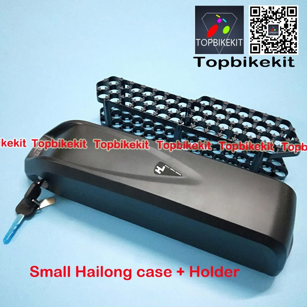 Ebike Hailong 1 чехол для аккумулятора 36 В или 48 52 шт. 18650 ячеек с держателем контроллером