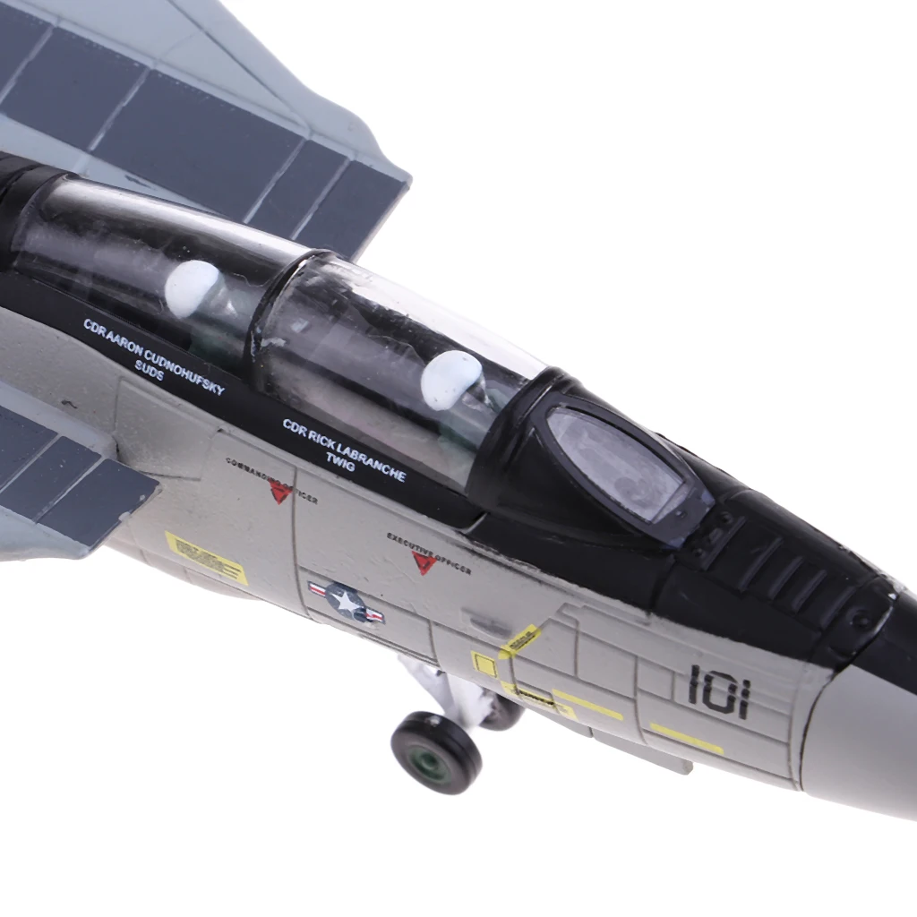 1:100 US F14 Alloy US F14 Airplane Toy Model Diecast Plane Model Toy Home Decoration Gift F14 plane  Model Toy Grey