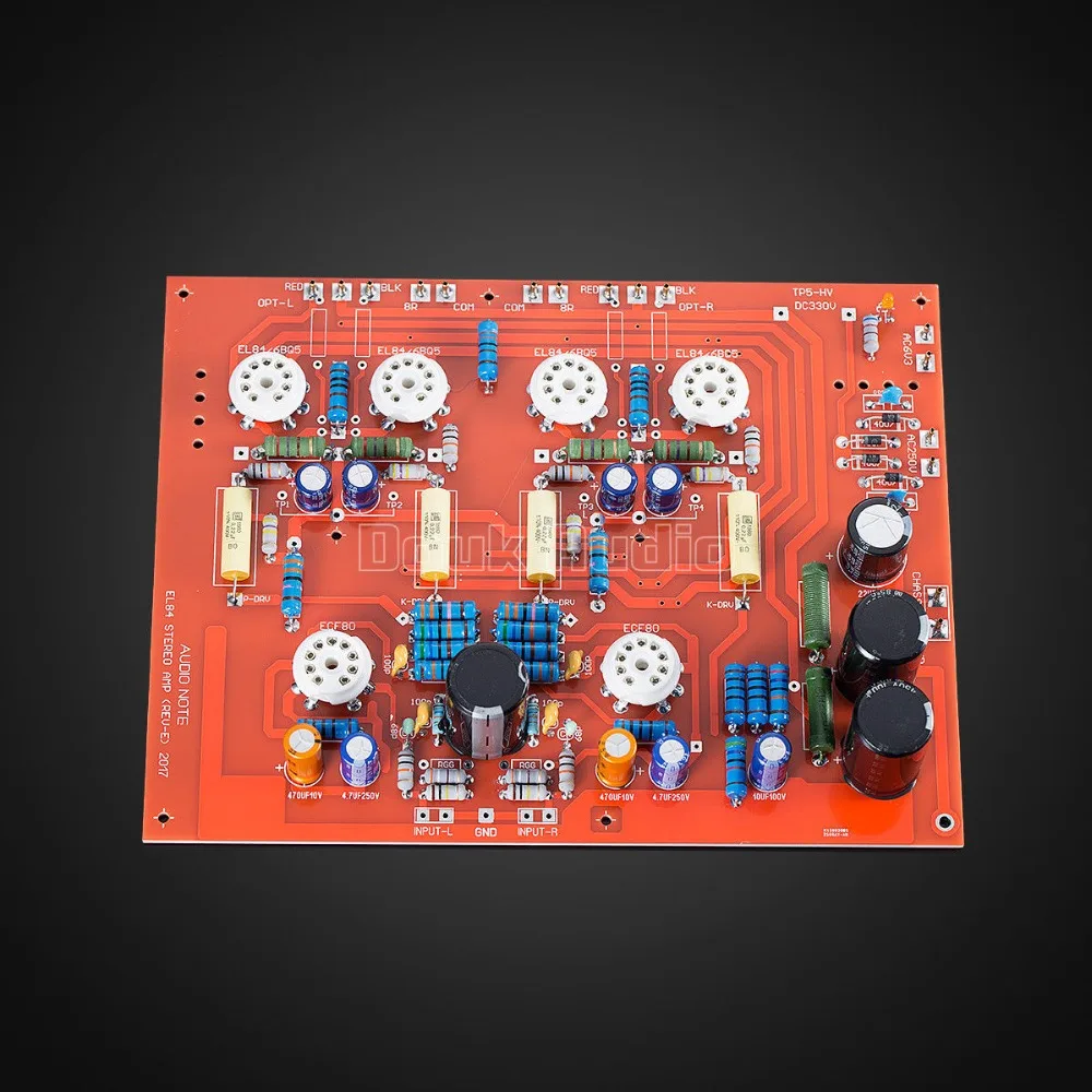 Douk аудио Hi-end стерео Push-Pull аудио Note EL84 PP вакуумный ламповый усилитель PCB | DIY Kit | готовая плата реф аудио Примечание ПП плата