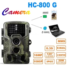 Ловушка Trail охотничья камера Suntekcam HC800G Скаутинг 3g 0,3 s триггер 16MP игра фото IP65 водонепроницаемая Дикая камера s животное