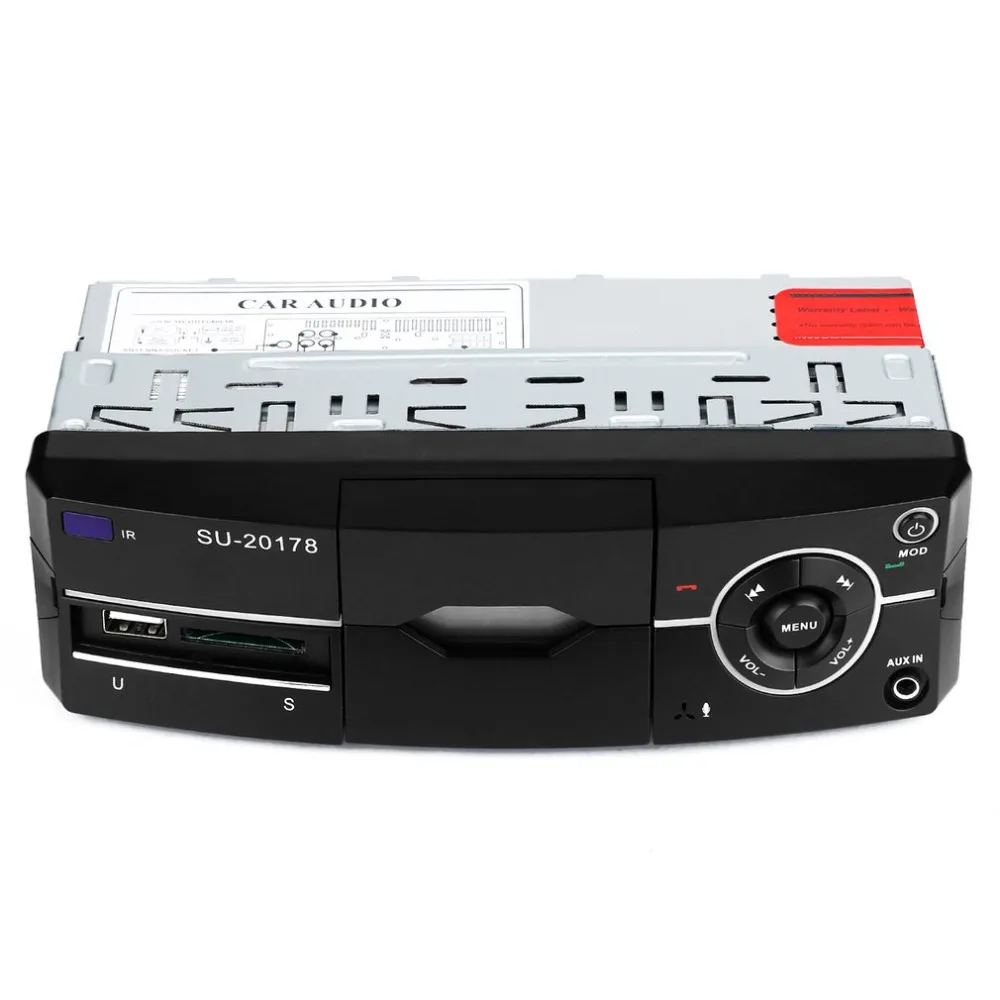 

Car MP3 Player FM Receiver Bluetooth Handsfree Calling U Disk Card FM Audio/Radio With remote control Mobile Phone Rack