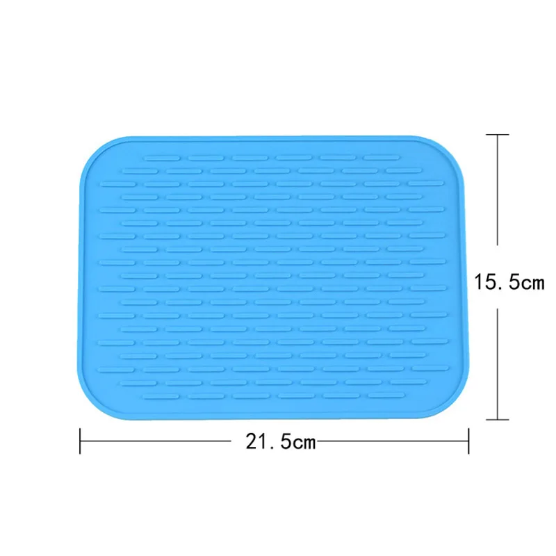 1 шт. термостойкая консервная открывалка нескользящий коврик для стола подставка для посуды кухонная раковина коврик блюда и чашка коврик для сушки подставка силиконовый горшок держатель