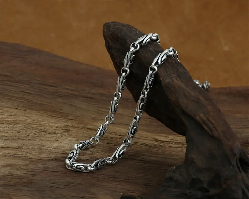 4 мм чистый 925 серебряные цепочки установленной пробы ожерелье s для мужчин женщин Стерлинговое серебро ожерелье аксессуары 18-32 дюймов