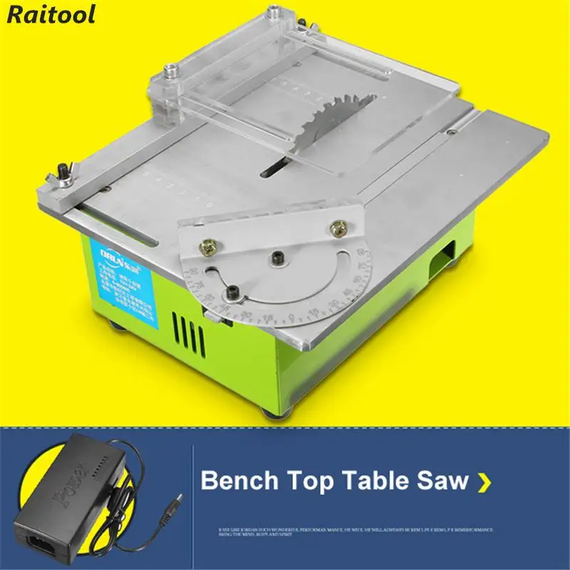 Portable Table Blade DIY Woodworking Cutting Polishing Carving Mini Hobby Table Saws Woodworking benchs saws Cutting Tool