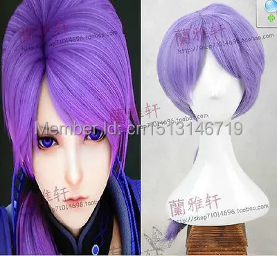 FREE SHIPPING&gt&gt&gt Length Purple Cosplay Wigs |