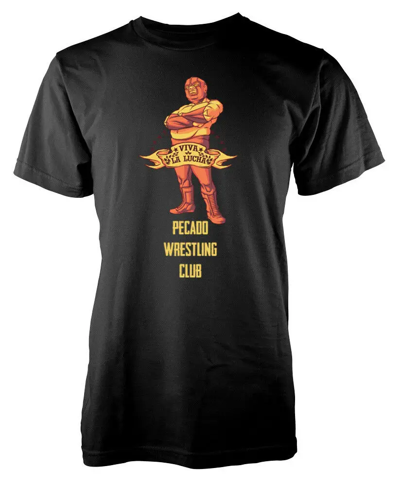 الكبار PUBG مستوحاة Pecado المصارعة نادي تي شيرت جولة الرقبة تي شيرت قصيرة الأكمام القطن شحن مجاني الكبار PUBG مستوحاة Pecado المصارعة نادي تي شيرت جولة الرقبة تي شيرت قصيرة الأكمام القطن شحن مجاني