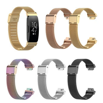 

Milanese Magnetic Loop Band Strap For F itbit Inspire Wristband Metal Stainless Steel Smart Watch one Size Good Quality