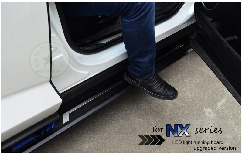 Боковая панель nerf для LEXUS NX NX300h NX200T со светодиодной подсветкой модель Мода