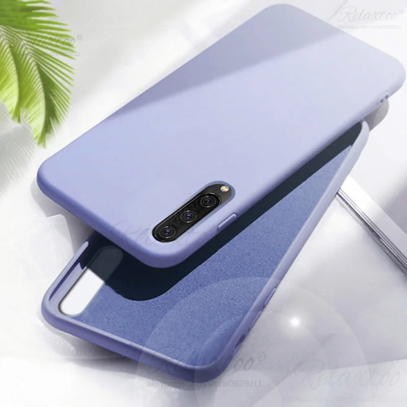 Мягкий чехол из жидкого силикона для Samsung Galaxy A51 A71 A30S A50S A10 A20 A20e A30 A40 A50 A60 A70
