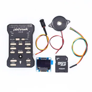 

Pixhawk PX4 PIX 2.4.8 32 Bit Flight Controller Autopilot with OSD OLED display 4G SD Safety Switch Buzzer for RC Quadcopter