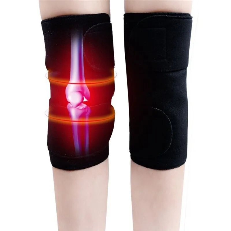

1 Pair Tourmaline Self Heating Knee Pads Magnetic Therapy Kneepad Pain Relief Arthritis Brace Support Patella Knee Sleeves Pads