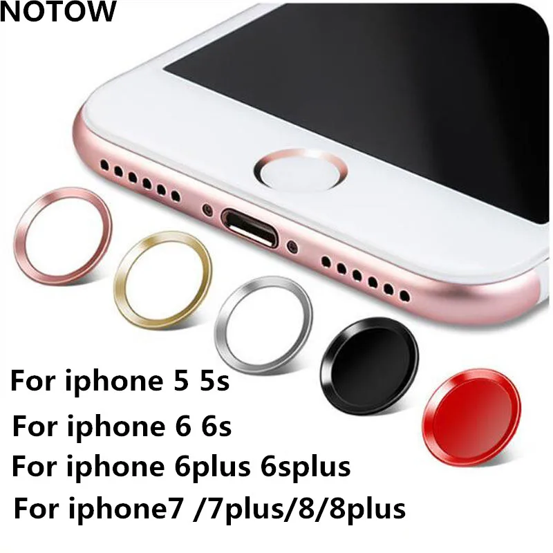 

NOTOW Home Button Fingerprint Identification Touch ID Sticker For iphone5 5s SE /6 6s/6plus 6splus/7 7plus/8 /8plus