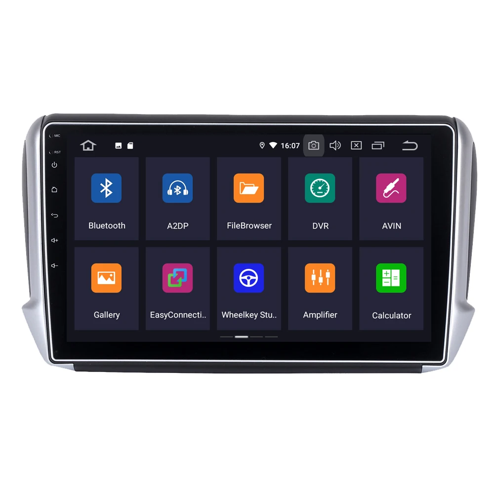 Sale For Peugeot 208 2008 Android 9.0 Auto Car Radio Stereo GPS Navigation Navi Media Multimedia System PhoneLink 1