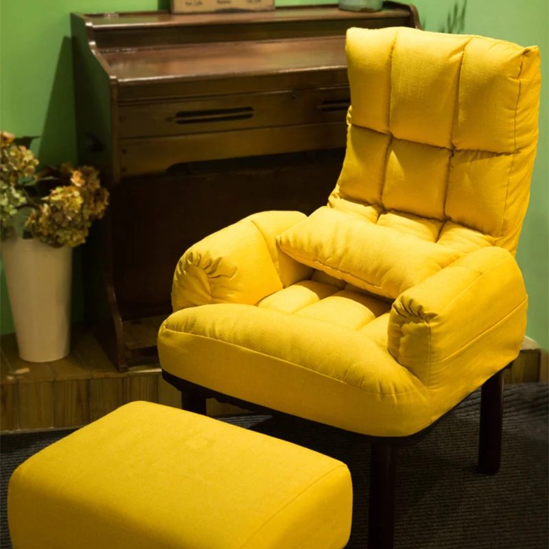 

Lazy Sofa Single Computer Sofa Chair Simple Net Red Section Dormitory Chair Feeding Breastfeeding Chair Lunch Break Recliner