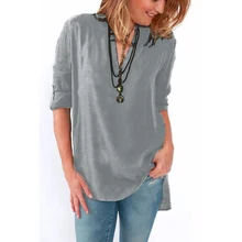 font b 2017 b font Women font b Blouse b font Shirts Casual Fashion Shirt