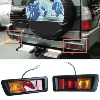 

For Toyota Prado 1998-2002 2x Rear fog lamp Rear bumper lights Brake Highlight