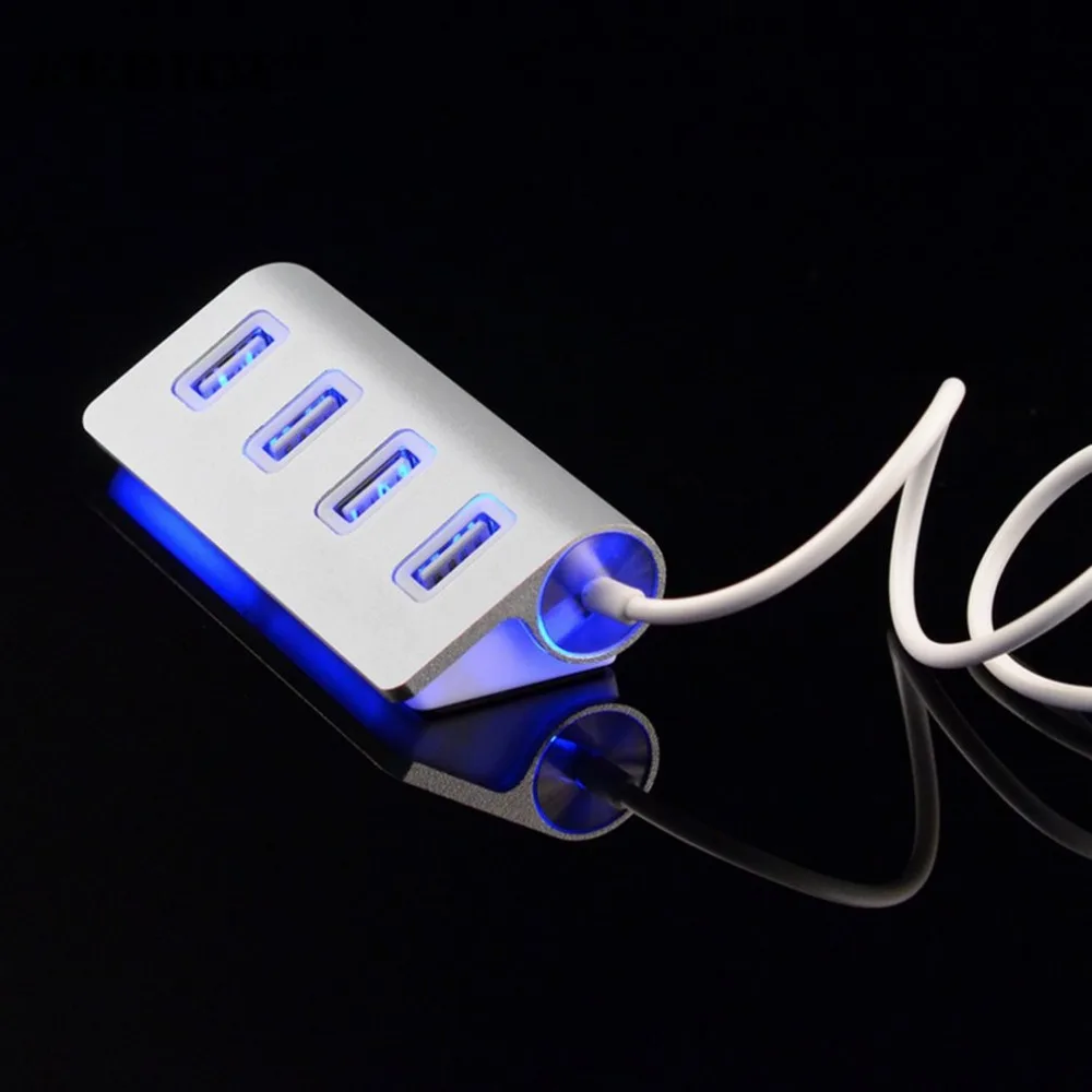 Kebidu usb хаб 4 портовый расширитель многопортовый конвертер порт высокоскоростной