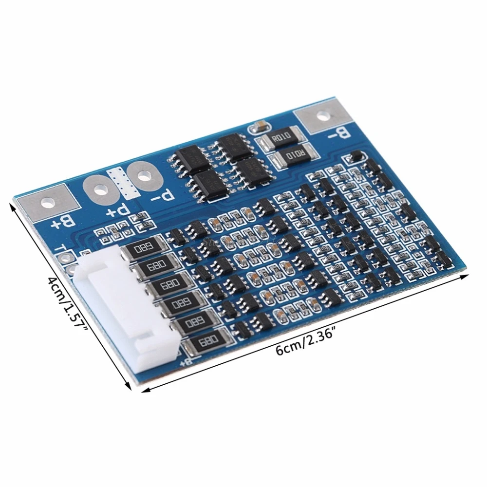 6S 22 2 V li ion 18650 литиевый аккумулятор BMS Защитная плата зарядного устройства с