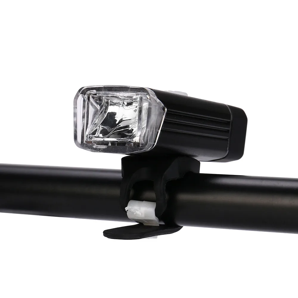 USB Rechargeable LED Bicycle Bright Bike Front Headlight and Rear Tail Light Set Suitable for tube diameter 20-40mm new A30