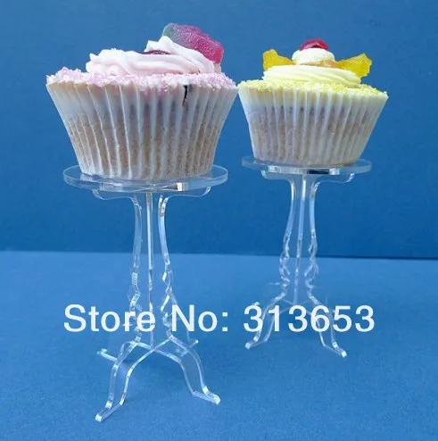 Форма для торта акриловая/Подставка для тортов десертов тарелка для свадебных десертов/Подставка для кексов/Свадебные сувениры(7,5x12 см