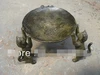 Free Shipping Three kitty old china bronze light Marvellous statue 2