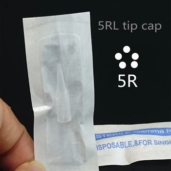

Permanent Makeup Tattoo Needle Tip Cap For Standard Tatoo Needle 5R Independent Package Free Shipping
