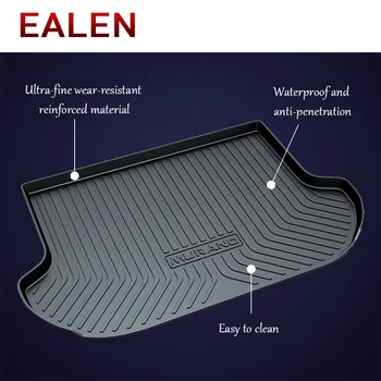 

EALEN For Nissan Kicks Livina Murano March K13 Sunny N17 Boot Liner Tray Anti-slip mat Accessories 1Set Car Cargo Rear Trunk Mat