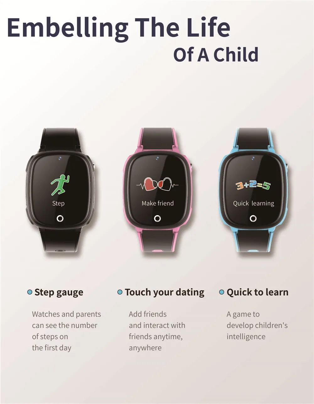 Greentiger HW11 gps водонепроницаемые умные детские часы с Bluetooth, шагомером, умные часы для детей, SOS Вызов, детское безопасное носимое устройство