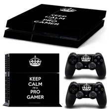 Pro Gamer Game Accessories Protective Skin Stickers For SONY Playstation 4 Decal For PS4 Custom Style