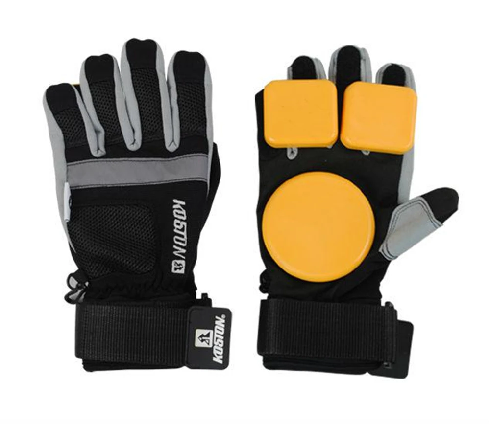 Skateboard Longboard Slide Gloves With POM Slider Professional