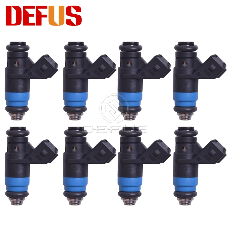 8X FI114962 Bico топливный инжектор 630cc 60lb F118L02287 EV1 для бензинового бензина с коротким