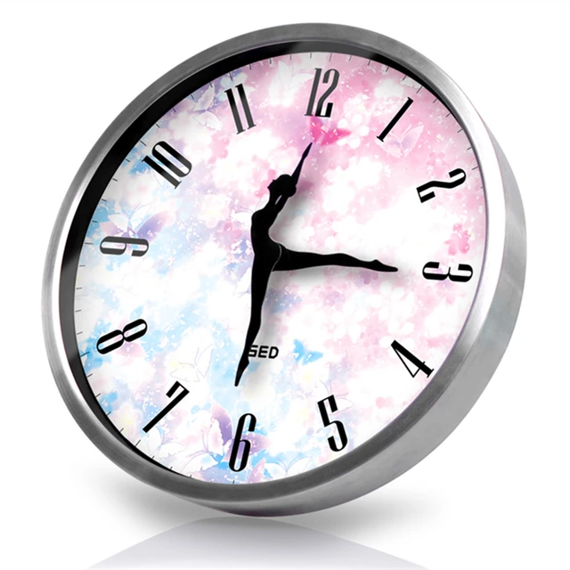 Creative Trend Art Wall Clock Bedroom Decoration Watches And Clocks Creative Trend Art Wall Clock Bedroom Decoration Watches And Clocks Silent Ballet Sports Quartz