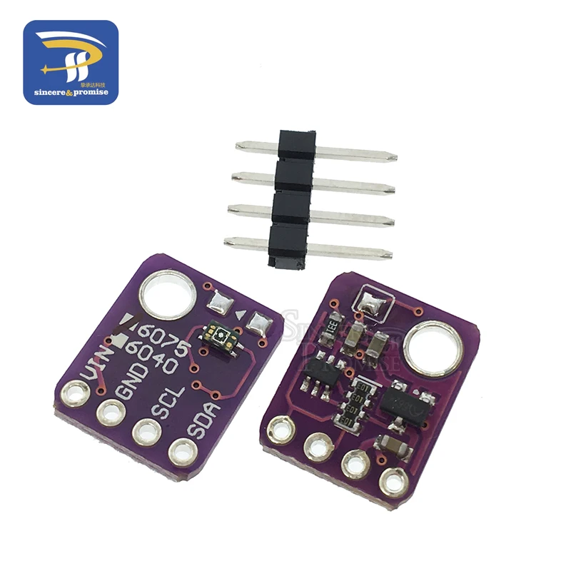 Интерфейс IEC 3,3 В на основе платы Цифровой RGB датчик цвета VEML6040/VEML6075 UVA UVB светильник Модуль датчика Breakout для Arduino UNO