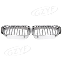 Передняя решетка для BMW E46 4D седан 320i 323i 325i 328i 330i 1998 1999 2000 2001 Chrome