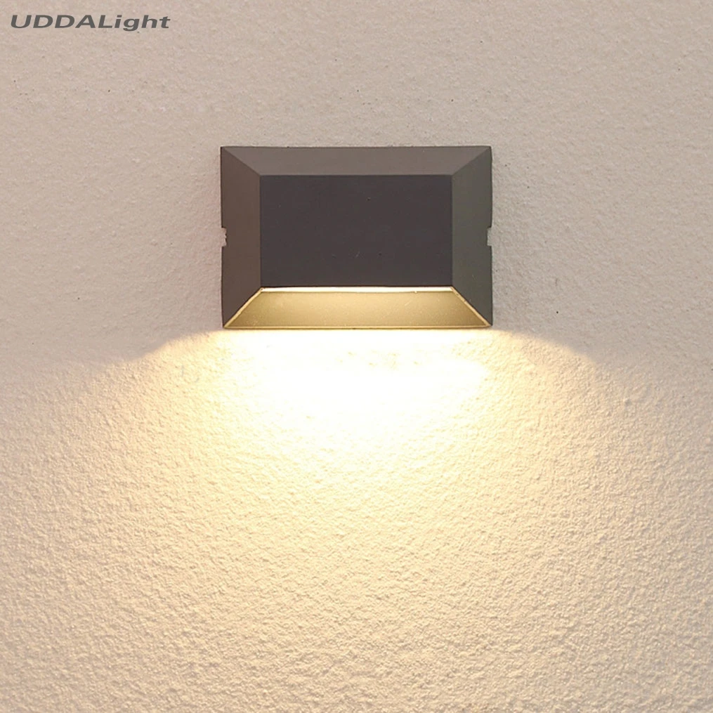 

BLACK SMD LED waterproof outdoor lighting 5W led outdoor wall light