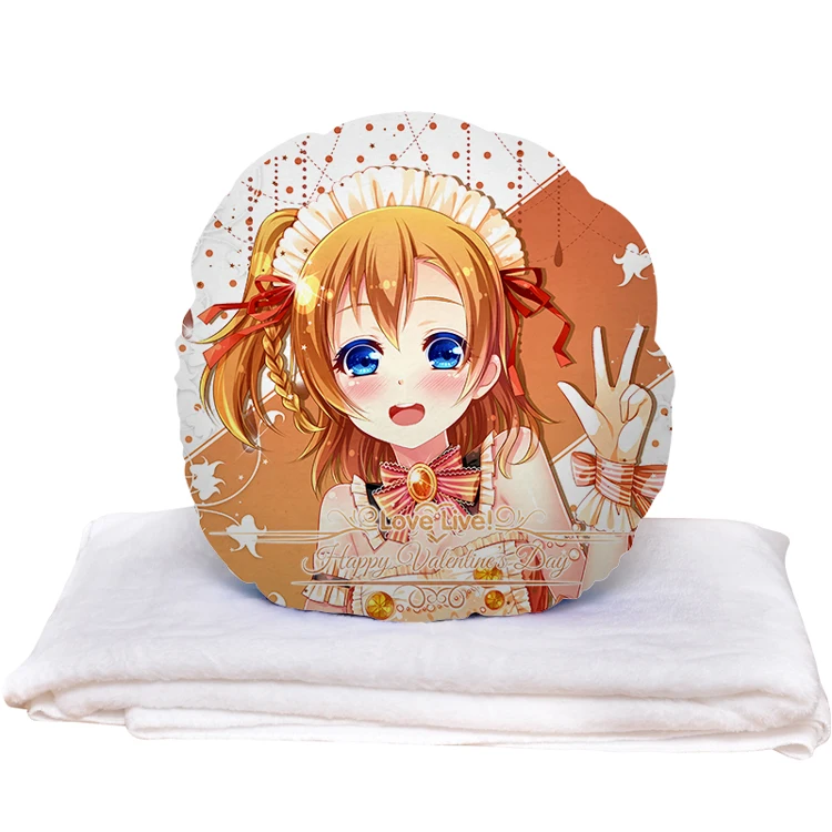 Аниме LoveLive! Kotori Minami Косплей круглая плюшевая подушка кукла Ручная теплая мягкие