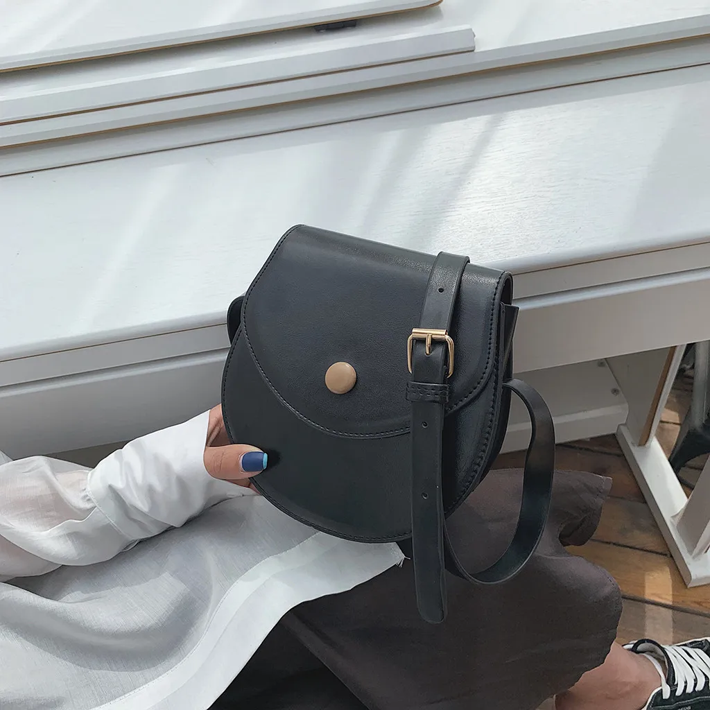 OCARDIAN сумка женская дикая модная мини-сумка через плечо с клапаном роскошные дизайнерские сумки на плечо маленькая круглая Сумка Сумочка Прямая поставка May6